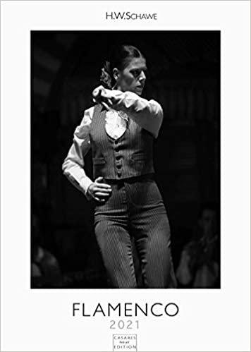 Flamenco 2021 schwarz/weiß 42x59cm indir