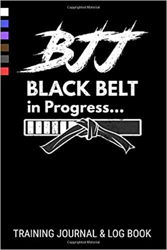 اقرأ BJJ Black Belt in Progress Training Journal & Log Book: Brazilian Jiu Jitsu Gi & No Gi Training Log الكتاب الاليكتروني 