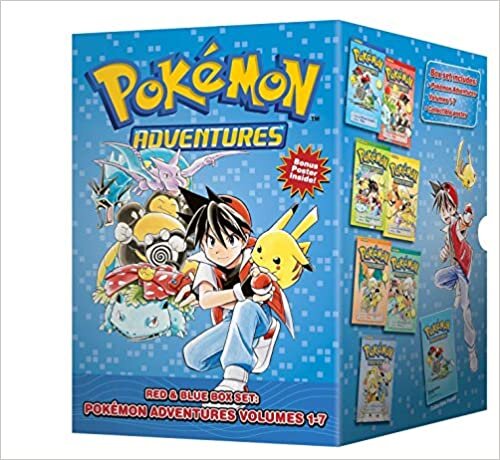 indir Pokemon Adventures Red &amp; Blue Box Set: Set includes Vol. 1-7