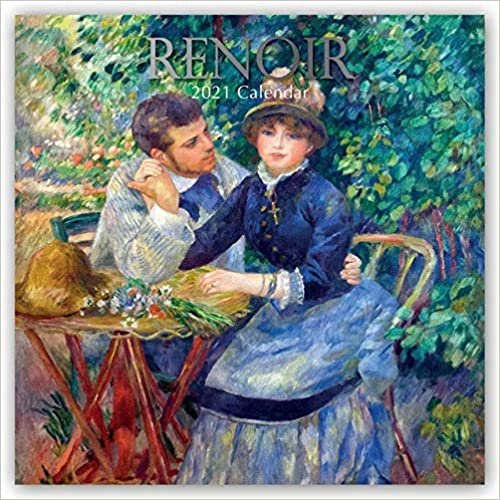 Renoir Kalender 2021 - 16-Monatskalender: Original The Gifted Stationery Co. Ltd [Mehrsprachig] [Kalender] (Wall-Kalender) indir