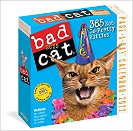 indir Bad Cat Page-a-Day Calendar 2022