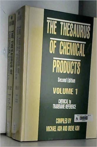 The Thesaurus of Chemical Products, 2Ed: Chemical-to-Tradename Reference v. 1