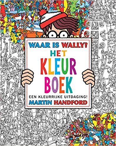 Het Kleurboek: een kleurrijke uitdaging (Waar is Wally) indir