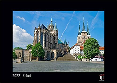 ダウンロード  Erfurt 2022 - Black Edition - Timokrates Kalender, Wandkalender, Bildkalender - DIN A3 (42 x 30 cm) 本