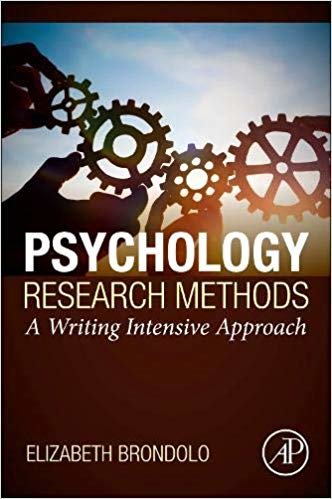 تحميل Psychology Research Methods: A Writing Intensive Approach