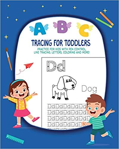 indir Tracing For Toddlers: Practice For Kids With Pen Control, Line Tracing, Letters, Coloring And More!
