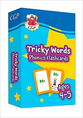 تحميل New Tricky Words Phonics Flashcards for Ages 4-5 (Reception)