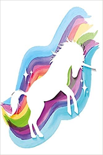 White rainbow Unicorn notebook white: rainbow unicorn for the win Notebook graph paper 120 pages 6x9 perfect as math book, sketchbook, workbook and diary indir