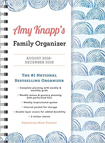 Amy Knapp's Family Organizer 2019 Calendar: August 2018-December 2019