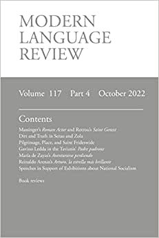 تحميل Modern Language Review (117: 4) October 2022