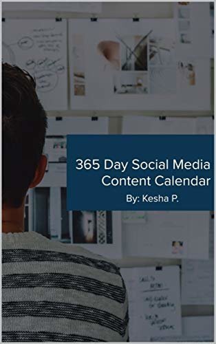 ダウンロード  365 Day Social Media Content Calendar (English Edition) 本
