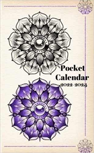 Astra Wade Pocket Calendar 2022-2023: for Purse |2 Year Pocket Planner| 24 Month Calendar Agenda Schedule Organizer | January 2022- December 2023 | Vintage Mandala تكوين تحميل مجانا Astra Wade تكوين
