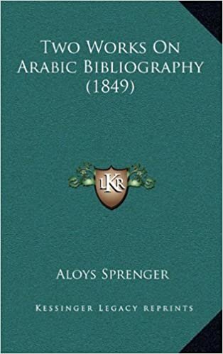 تحميل Two Works on Arabic Bibliography (1849)