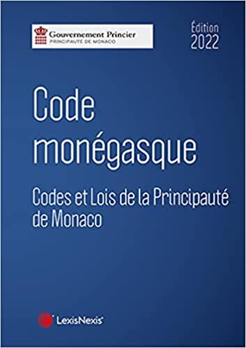 تحميل Code monégasque 2022: Code et lois de la principauté de Monaco