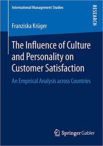 indir The Influence of Culture and Personality on Customer Satisfaction : An Empirical Analysis across Countries