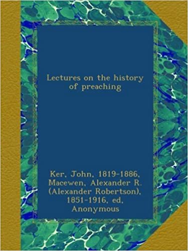 indir Lectures on the history of preaching