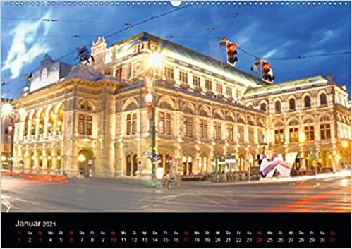 WienAT-Version  (Premium, hochwertiger DIN A2 Wandkalender 2021, Kunstdruck in Hochglanz): Wiener Bauten und Sehenswuerdigkeiten (Monatskalender, 14 Seiten ) ダウンロード