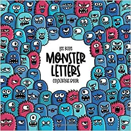 indir Monster Letters: A Cute and Quirky Colouring Book for Kids
