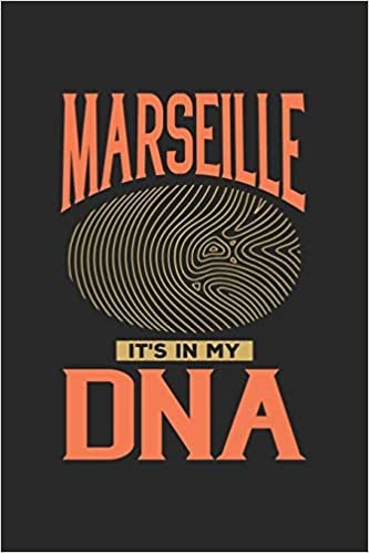 تحميل Marseille Its in my DNA: 6x9 notebook dot grid city of birth France