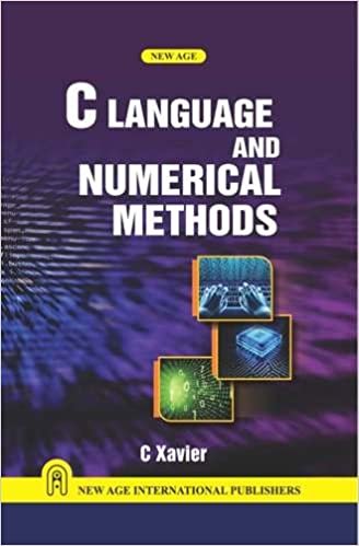 Fortran 77 And Numerical Methods By C Xavier