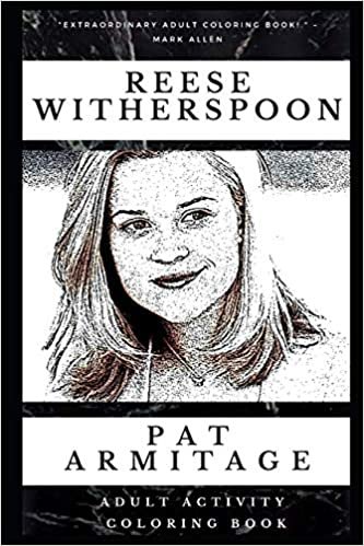 Reese Witherspoon Adult Activity Coloring Book