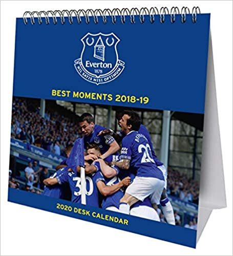 ダウンロード  Everton FC 2020 Desk Easel Calendar - Official Desk Easel Format Calendar 本