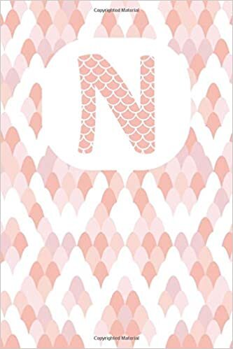 indir N: N Initial Monogram Capital Letter Notebook Cute Snake Skin Pattern Blank Lined Paper Journal Nature &amp; Zoo Lovers Gift