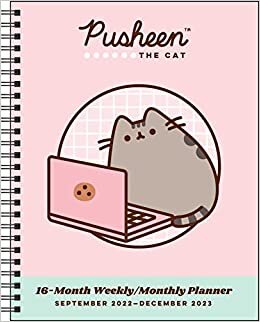 ダウンロード  Pusheen 16-Month 2022-2023 Monthly/Weekly Planner Calendar 本