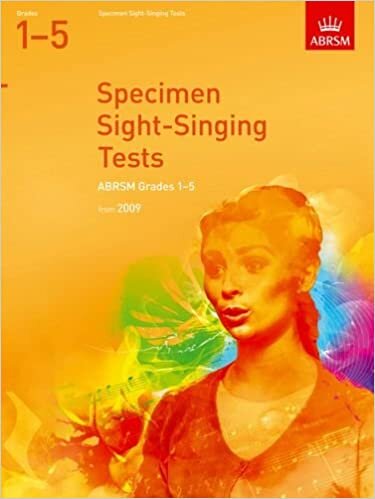 Specimen Sight-Singing Tests, Grades 1-5 (ABRSM Sight-reading)