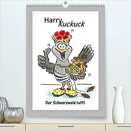 ダウンロード  HarryKuckuck - Der Schwarzwald ruft (Premium, hochwertiger DIN A2 Wandkalender 2022, Kunstdruck in Hochglanz): Der freche Kuckuck aus der Schwarzwalduhr (Monatskalender, 14 Seiten ) 本