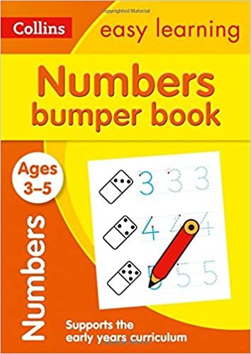Collins Easy Learning Preschool - Numbers Bumper Book Aage 3-5