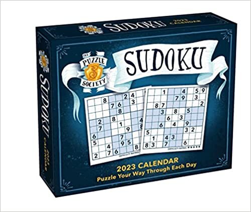 ダウンロード  The Puzzle Society Sudoku 2023 Day-to-Day Calendar: Puzzle Your Way Through Each Day 本