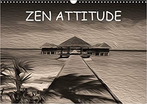 ZEN ATTITUDE (Calendrier mural 2021 DIN A3 horizontal): Composition graphique de tableaux en peinture numérique, sur le thème de la zen attitude. (Calendrier mensuel, 14 Pages ) ダウンロード