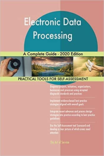 اقرأ Electronic Data Processing A Complete Guide - 2020 Edition الكتاب الاليكتروني 