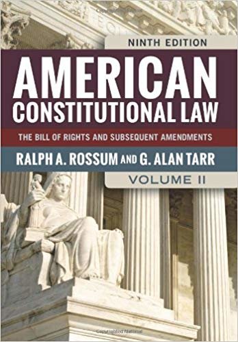 indir American Constitutional Law: V. II: 2 (American Constitutional Law: The Bill of Rights  Subsequent Amendments (V2))