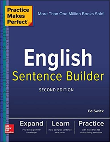 Practice Makes Perfect English Sentence Builder, Second Edition indir