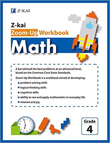 Zoom-Up Workbook Math Grade 4 (英語で算数を学ぶ Zoom-Up Workbook Math)