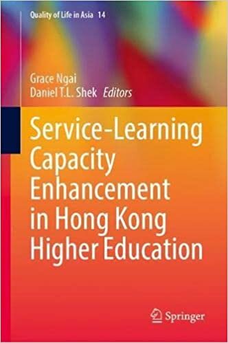 ダウンロード  Service-Learning Capacity Enhancement in Hong Kong Higher Education (Quality of Life in Asia, 14) 本