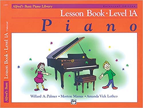 Piano Lesson Book, Level 1A: Universal Edition (Alfred's Basic Piano Library)