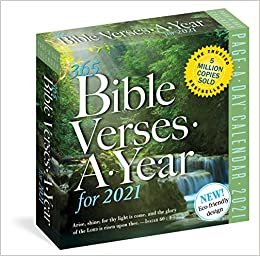 365 Bible Verses-a-Year Calendar 2021
