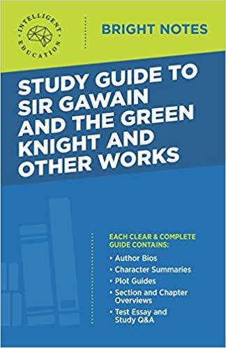 Study Guide to Sir Gawain and the Green Knight and Other Works indir