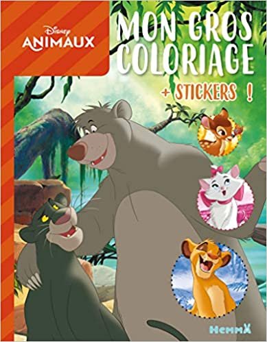 indir Disney Animaux - Mon gros coloriage + stickers ! (Baloo-Bagheera)