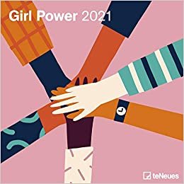 Girl Power 2021 - Wand-Kalender - Broschüren-Kalender - 30x30 - 30x60 geöffnet - Frauen indir