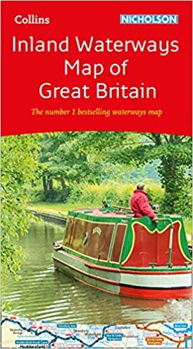 اقرأ Collins Nicholson Inland Waterways Map of Great Britain الكتاب الاليكتروني 