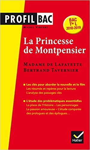 Profil - Mme de Lafayette/B. Tavernier, La Princesse de Montpensier: analyse comparée des deux oeuvres (programme de littérature Tle L bac 2018-2019) indir