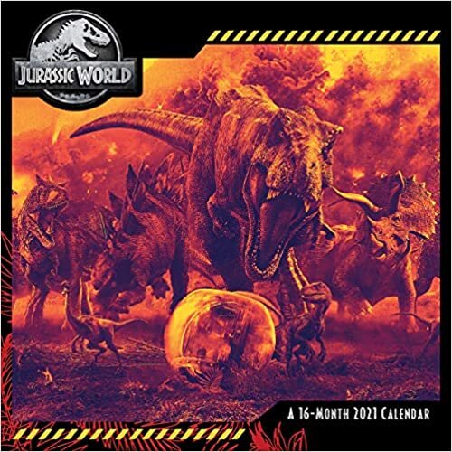 Jurassic World 2021 Calendar
