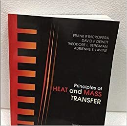 Various Principles of Heat and Mass Transfer: International Student Version تكوين تحميل مجانا Various تكوين