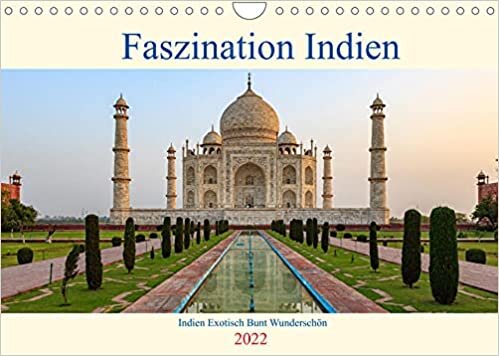 Faszination Indien (Wandkalender 2022 DIN A4 quer): Bunt Exotisch Laut und Wunderschoen das ist Indien (Monatskalender, 14 Seiten )
