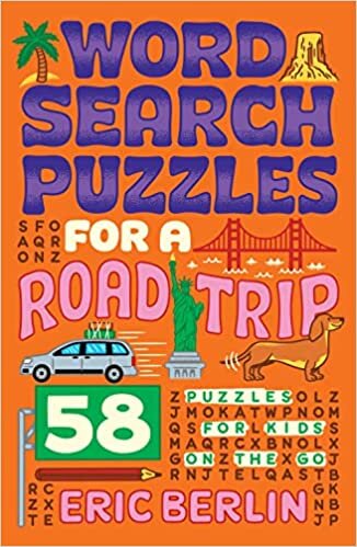 Word Search Puzzles For A Road Trip