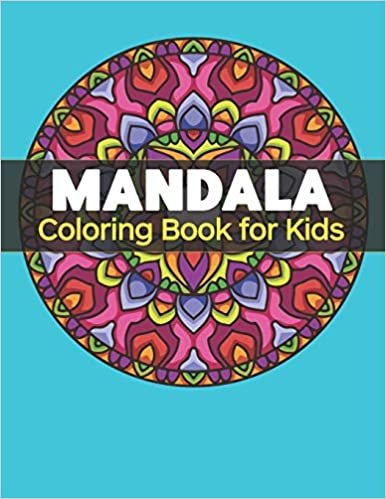 تحميل Mandala Coloring Book for Kids: Big Mandalas to Color for Relaxation